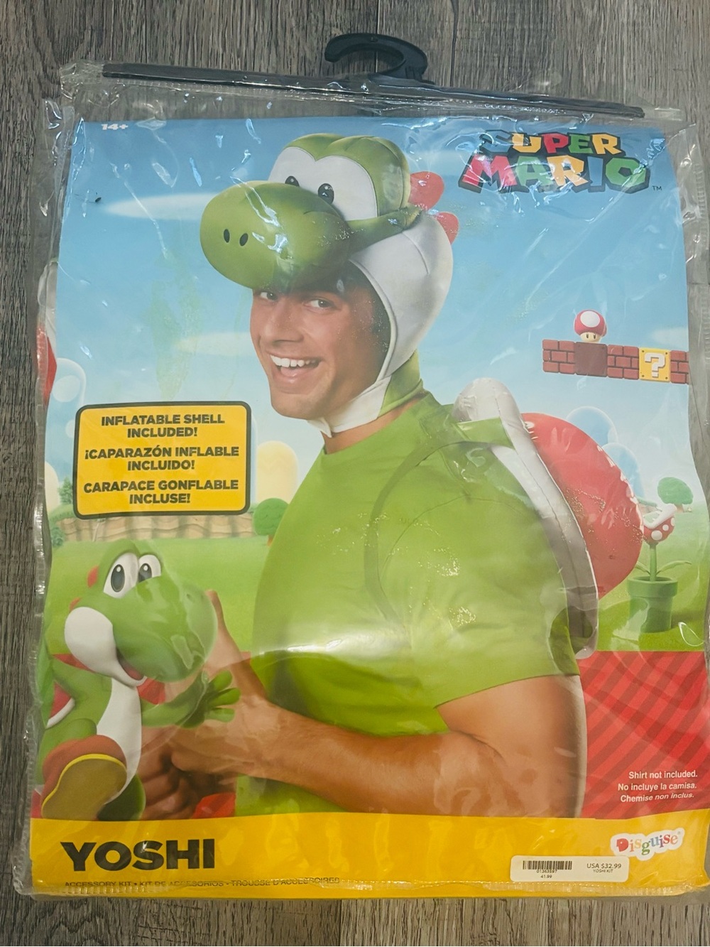 Yoshi costume kit